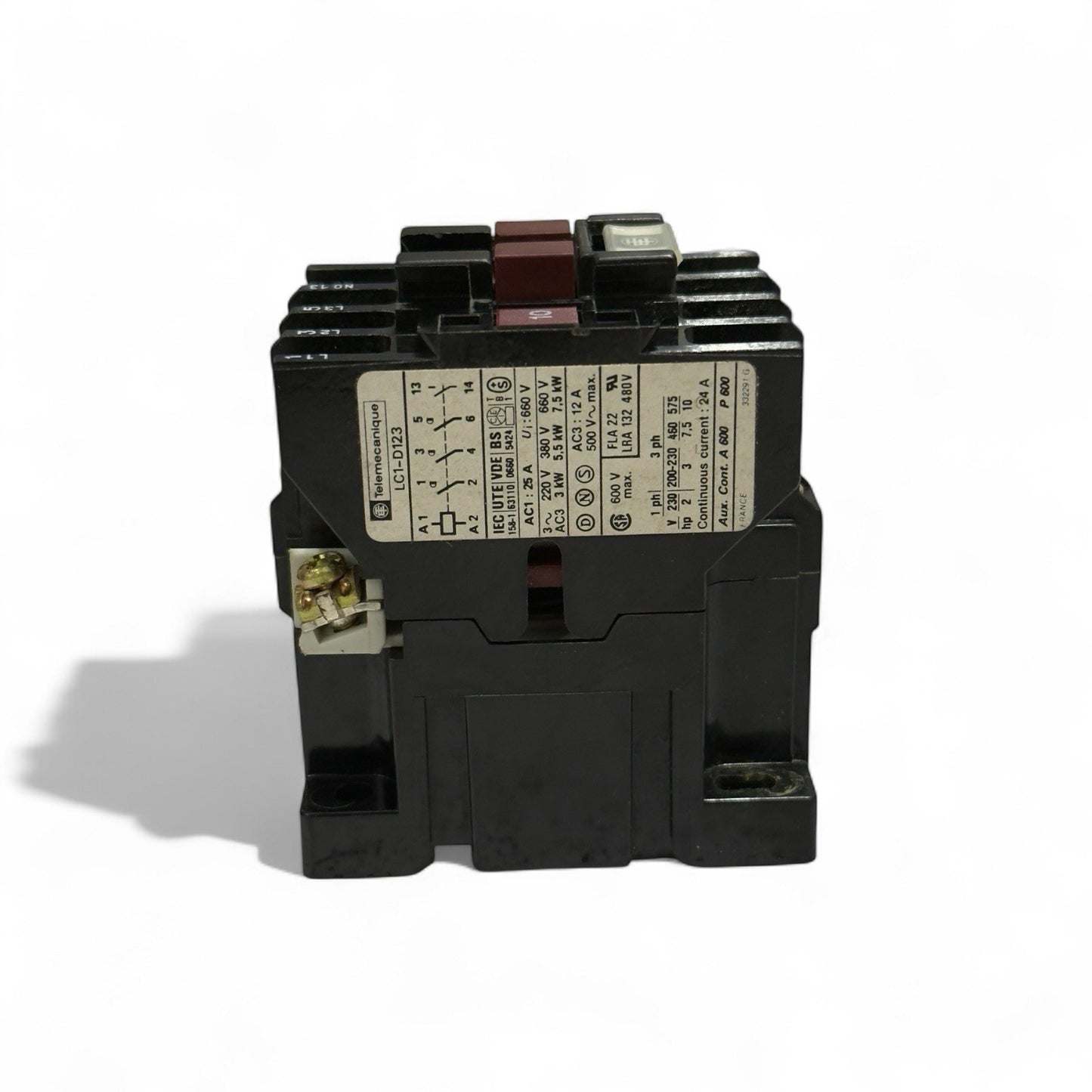 Telemecanique LC1-D123B Contactor
