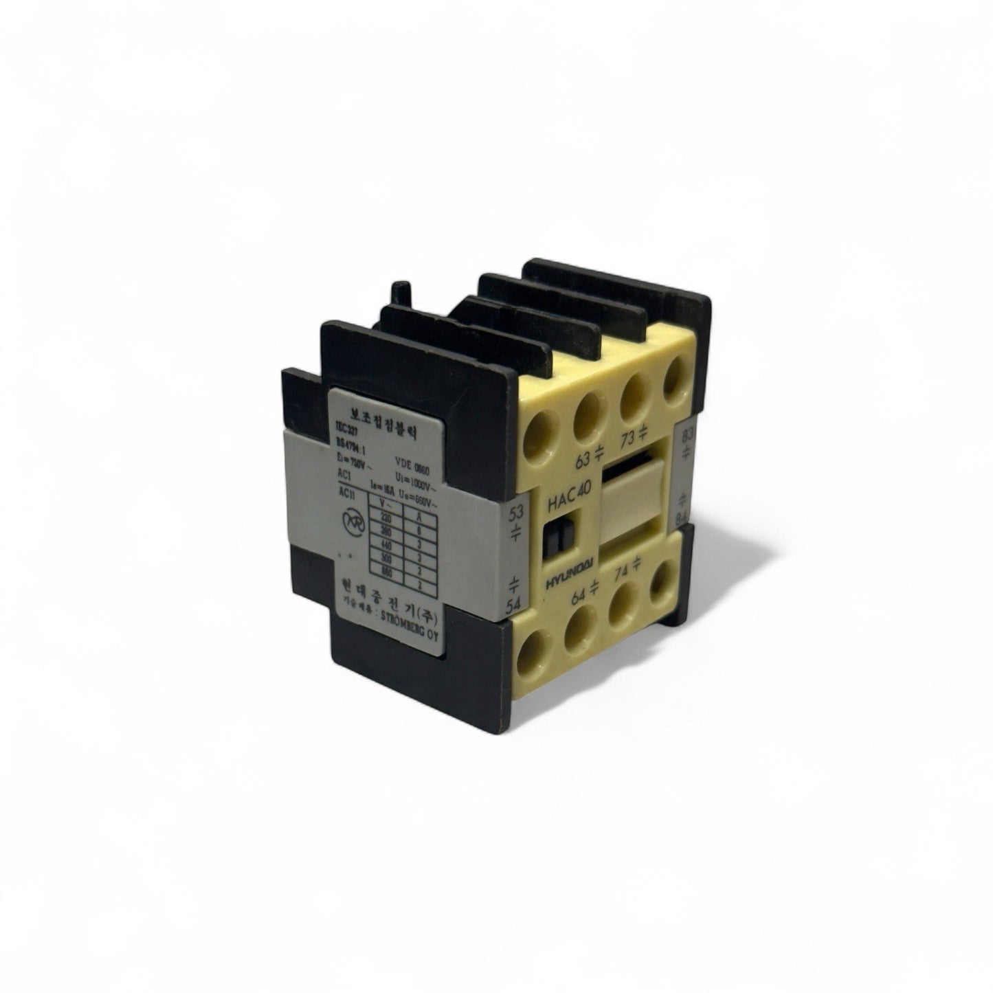 Hyundai HAC 40 Auxiliary