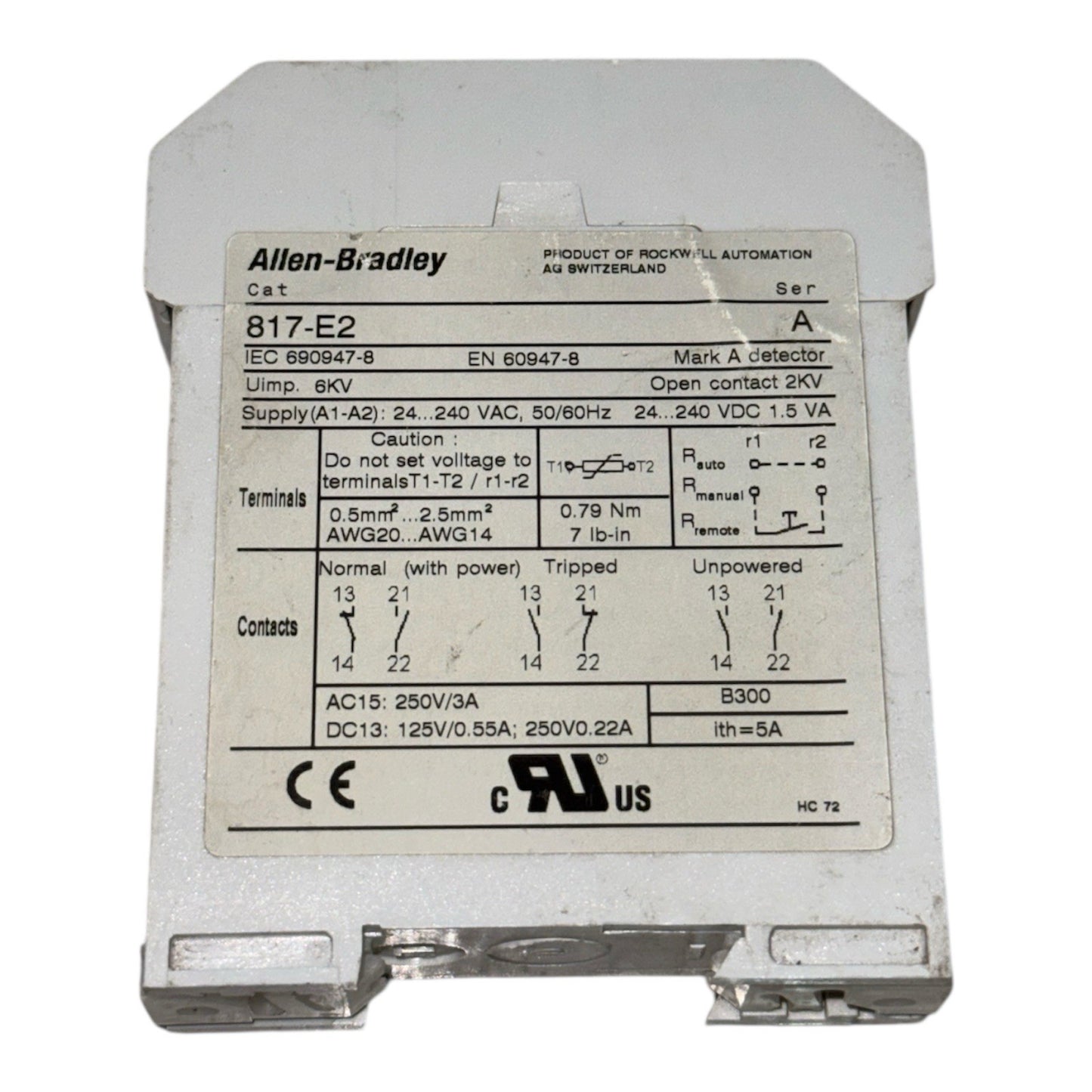 Allen-Bradley 817-E2