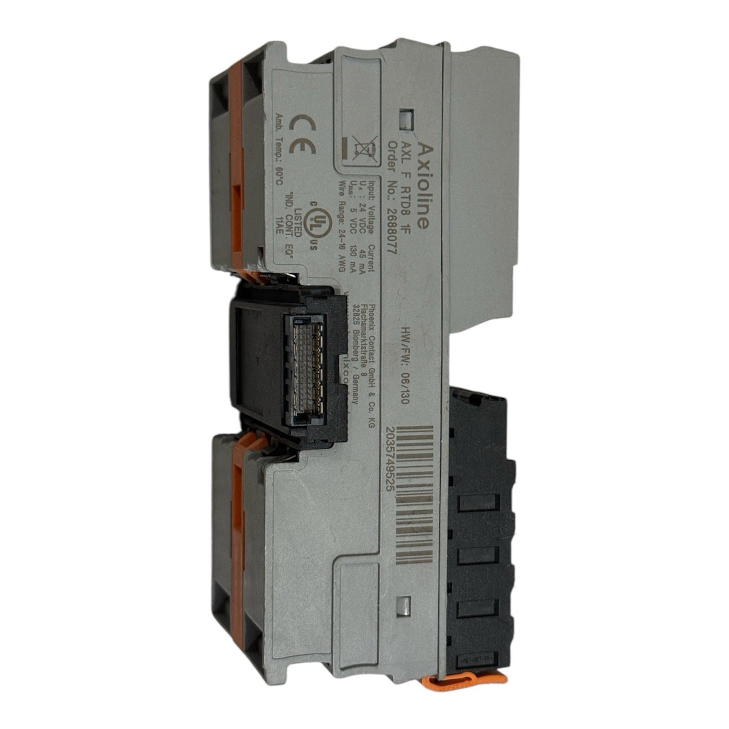 Phoenix Contact Axioline F RTD8 1F Temperature Module AXL F RTD8 1F 2688077
