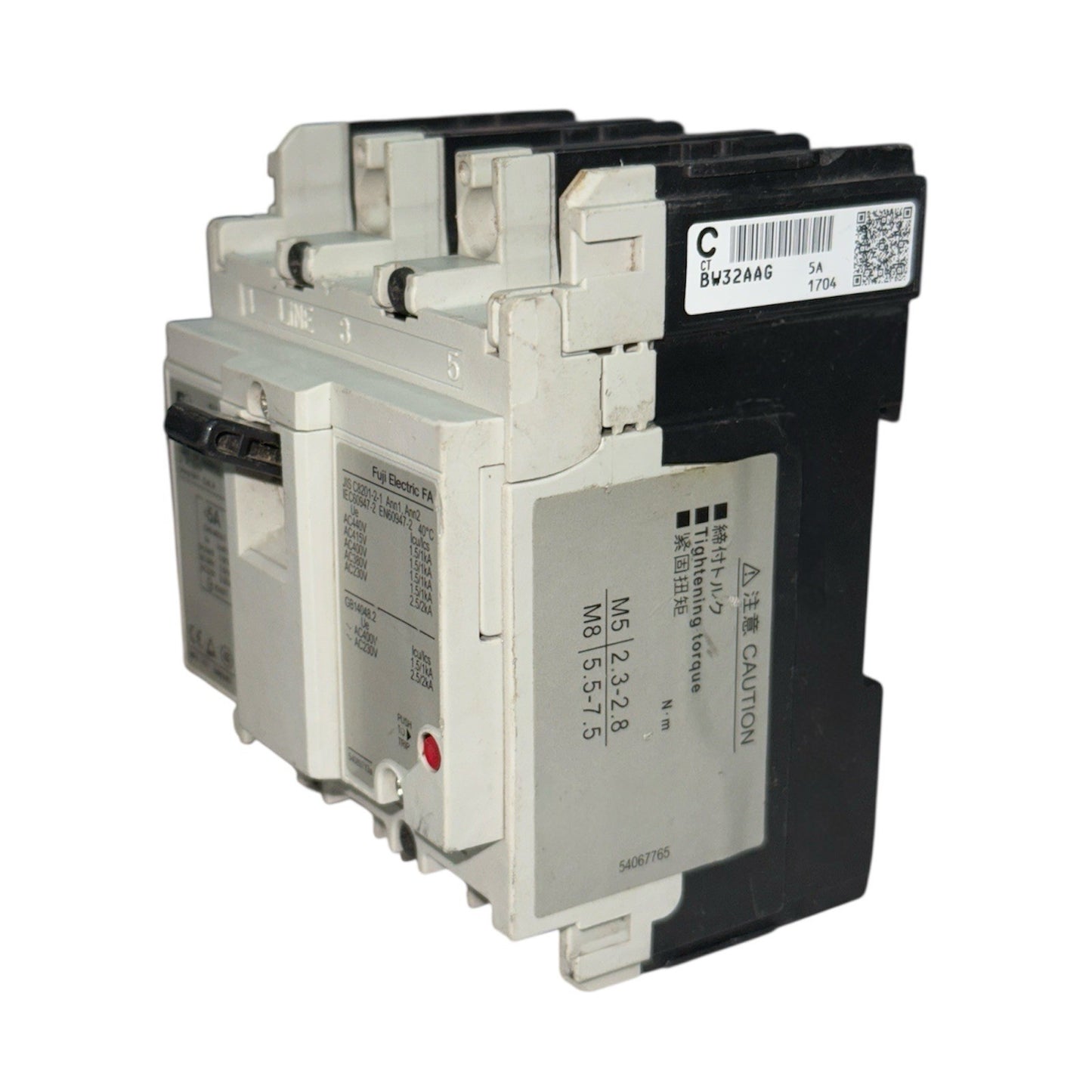 Fuji Auto Breaker 5a MCCB Switch BW32AAG