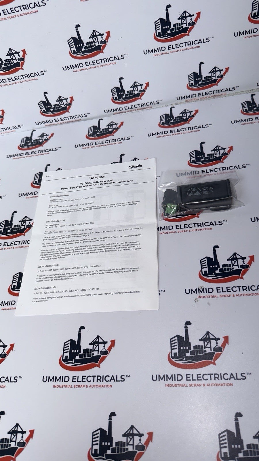 Danfoss 176F8672 Interface/Powercard VLT5152 T5 Coated - Made In Denmark