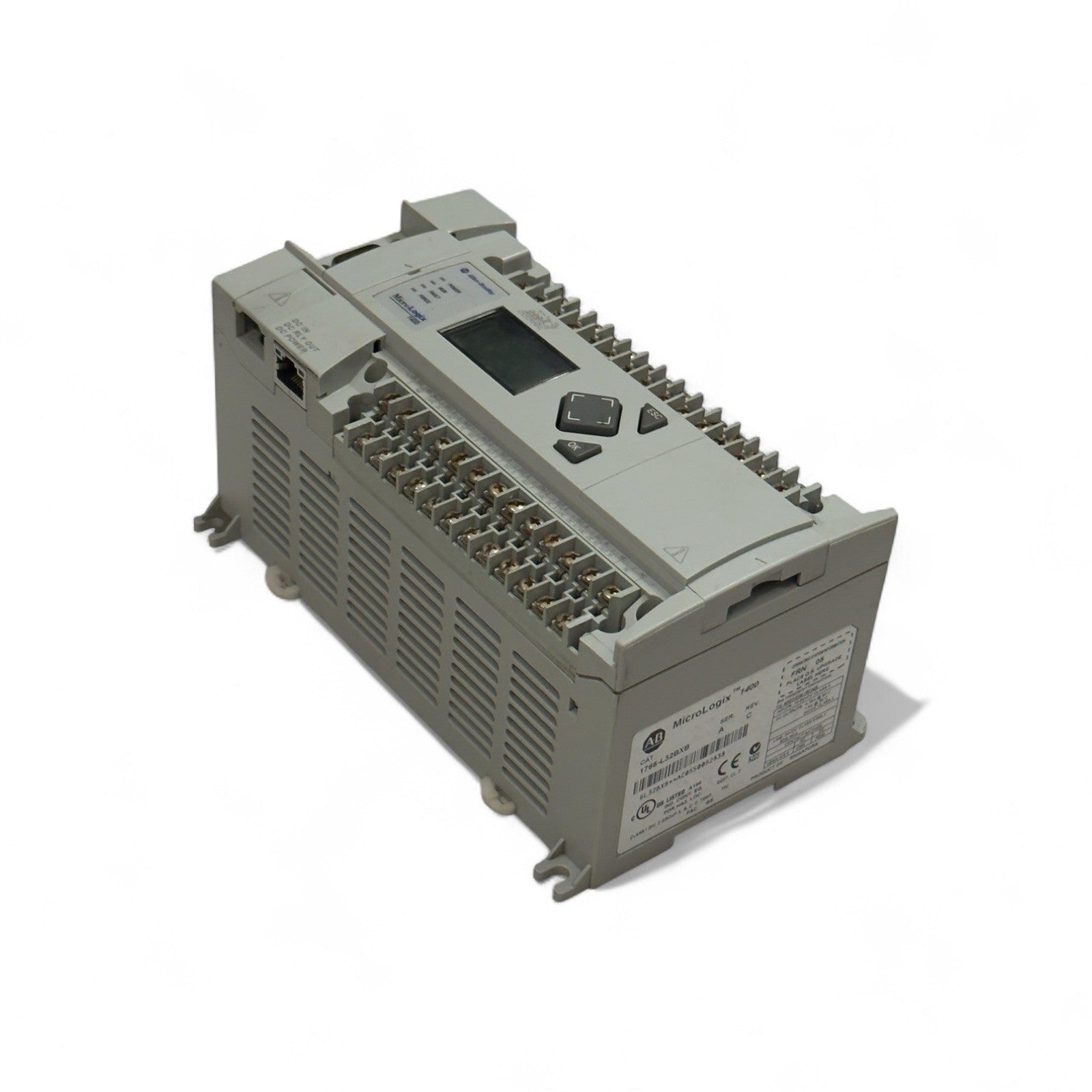 AB MicroLogix 1400 PLC 1766-L32BXB With Cable