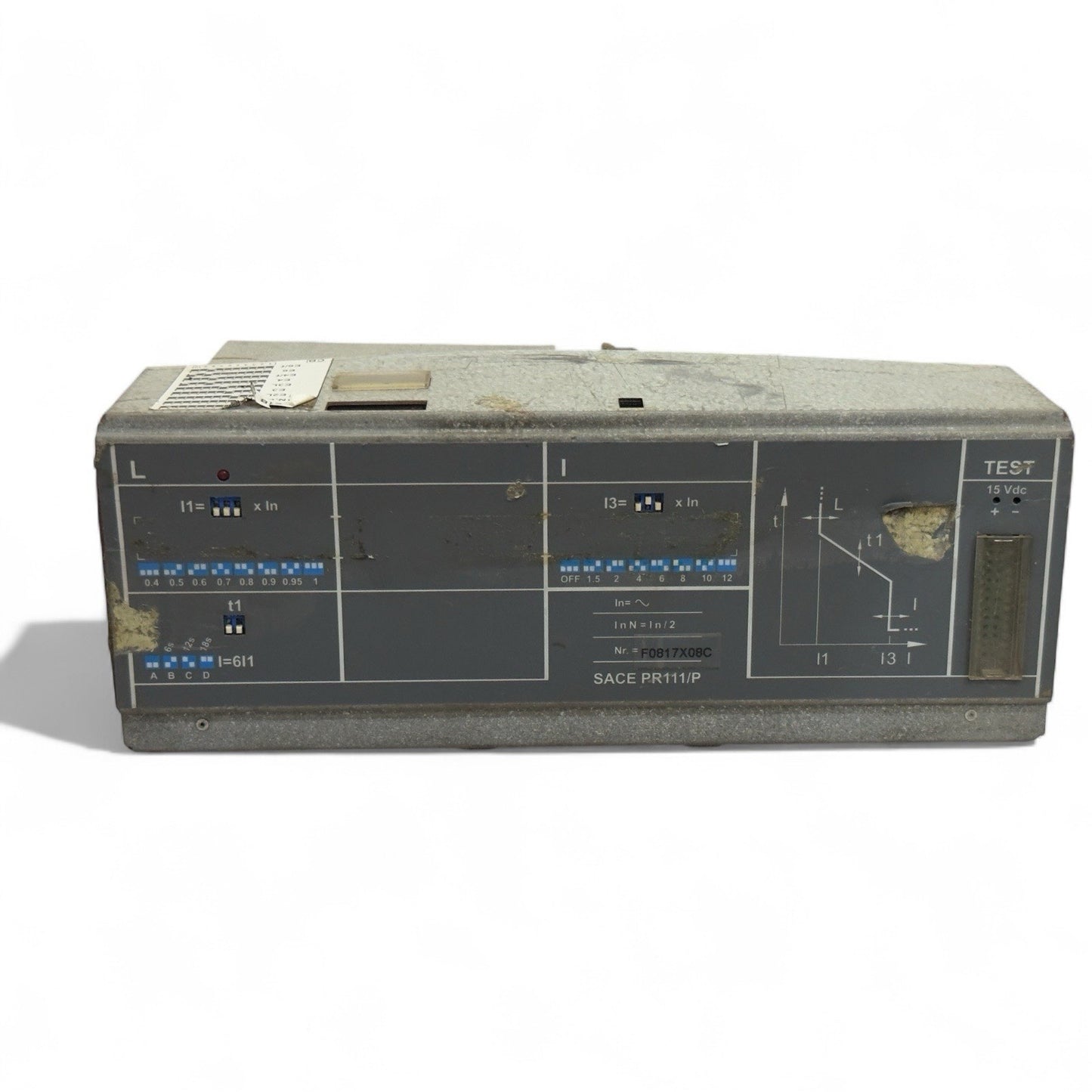 ABB SACE PR111/P F0817X08C L.I. OVERCURRENT RELEASE- Trip Unit