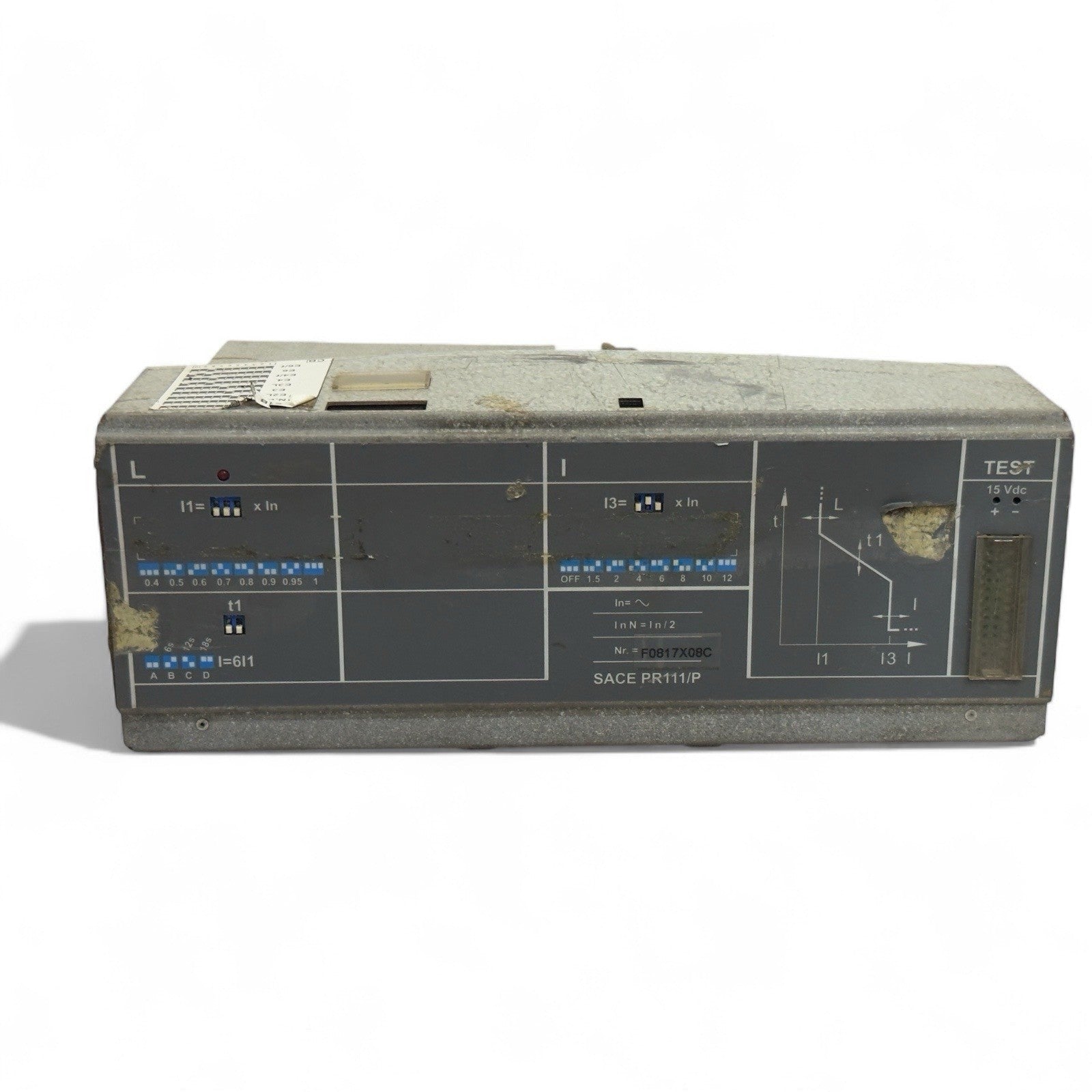ABB SACE PR111/P F0817X08C L.I. OVERCURRENT RELEASE- Trip Unit
