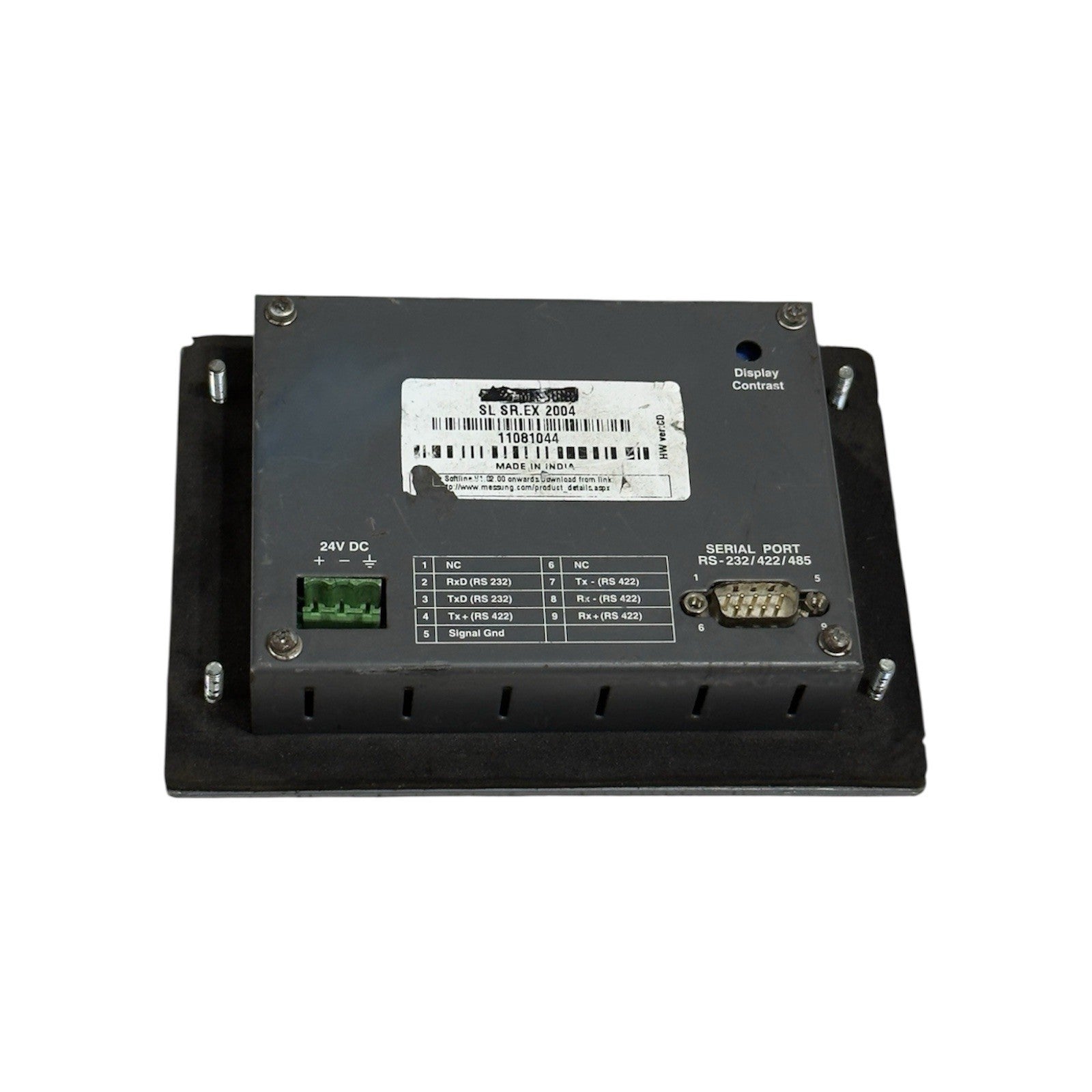 Mitsubishi Electric SL SR.EX 2004 Text HMI Panel 24V DC 