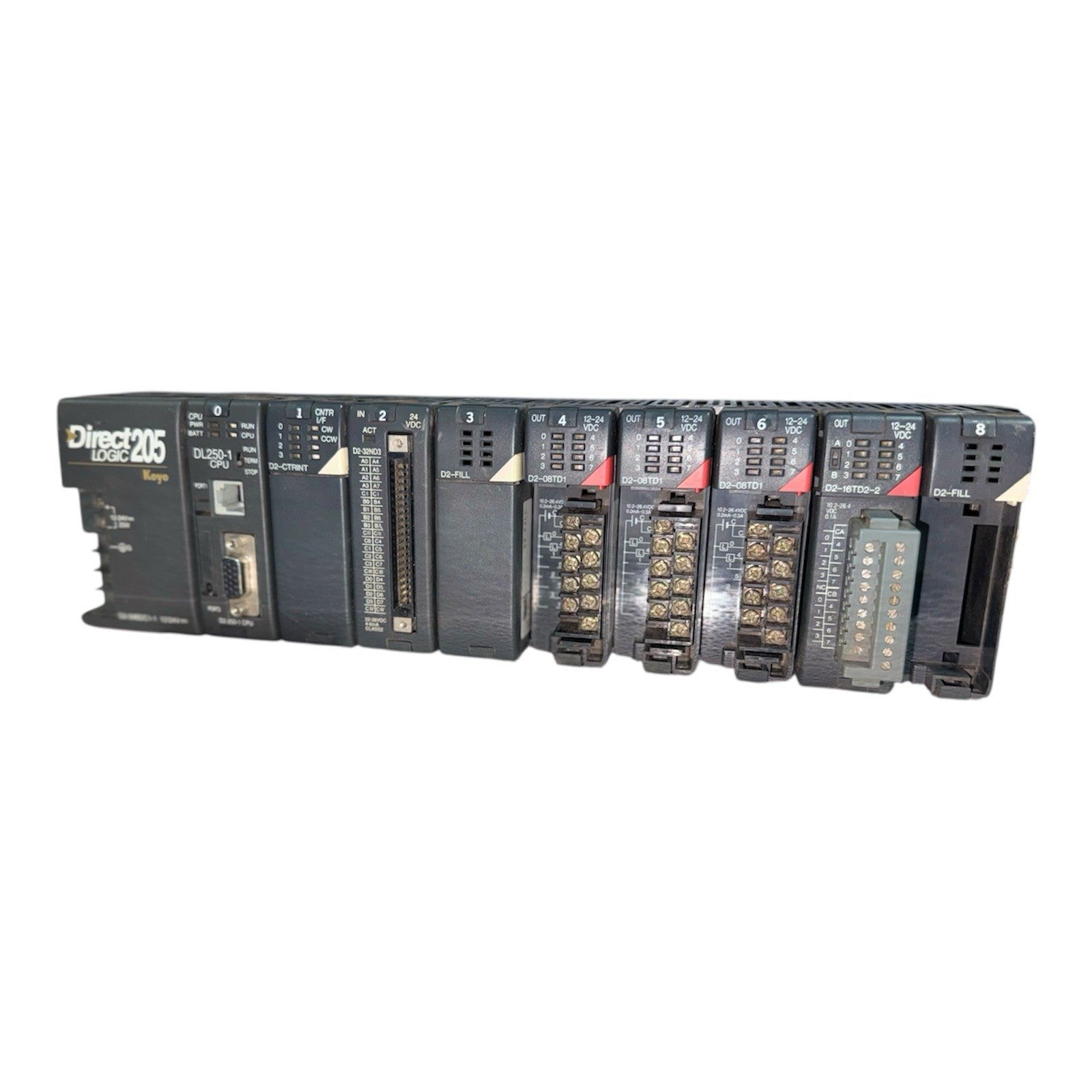 Kayo Direct Logic 205 PLC Rank