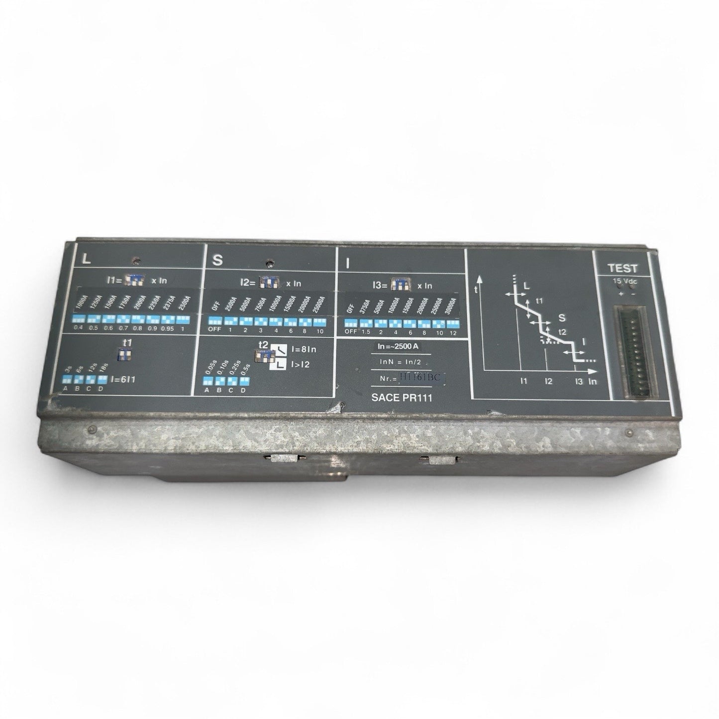 ABB SACE PR111/P 2500A L.S.I. OVERCURRENT RELEASE- Trip Unit