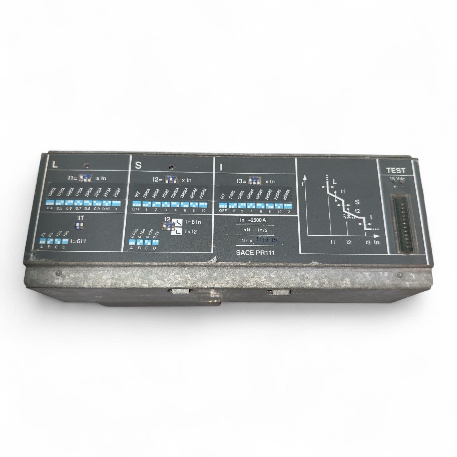 ABB SACE PR111/P 2500A L.S.I. OVERCURRENT RELEASE- Trip Unit