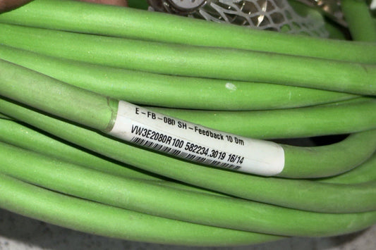 Schneider Electric VW3E2080R100 PacDrive Feedback Cable 10 Metre/ 300Volt