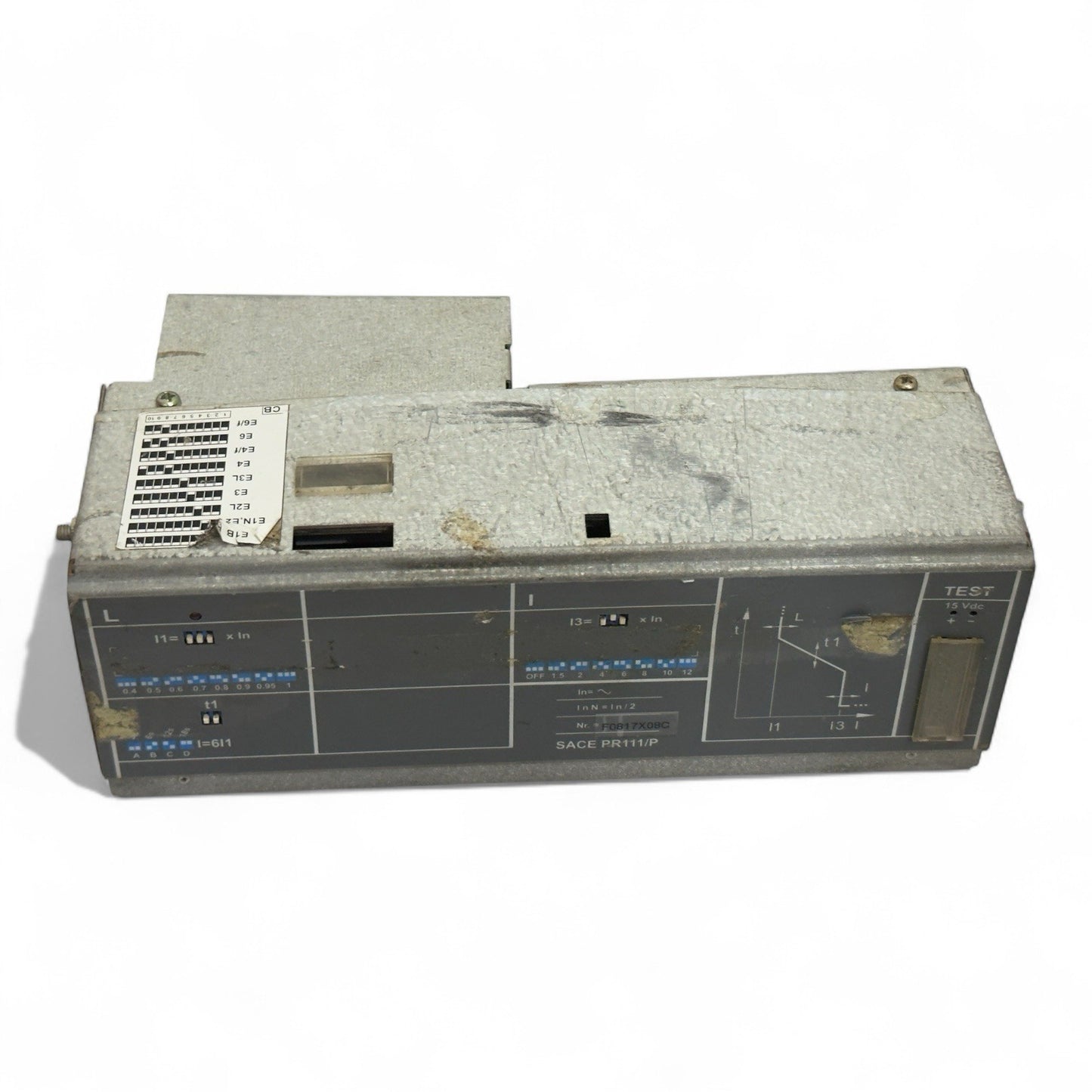 ABB SACE PR111/P F0817X08C L.I. OVERCURRENT RELEASE- Trip Unit