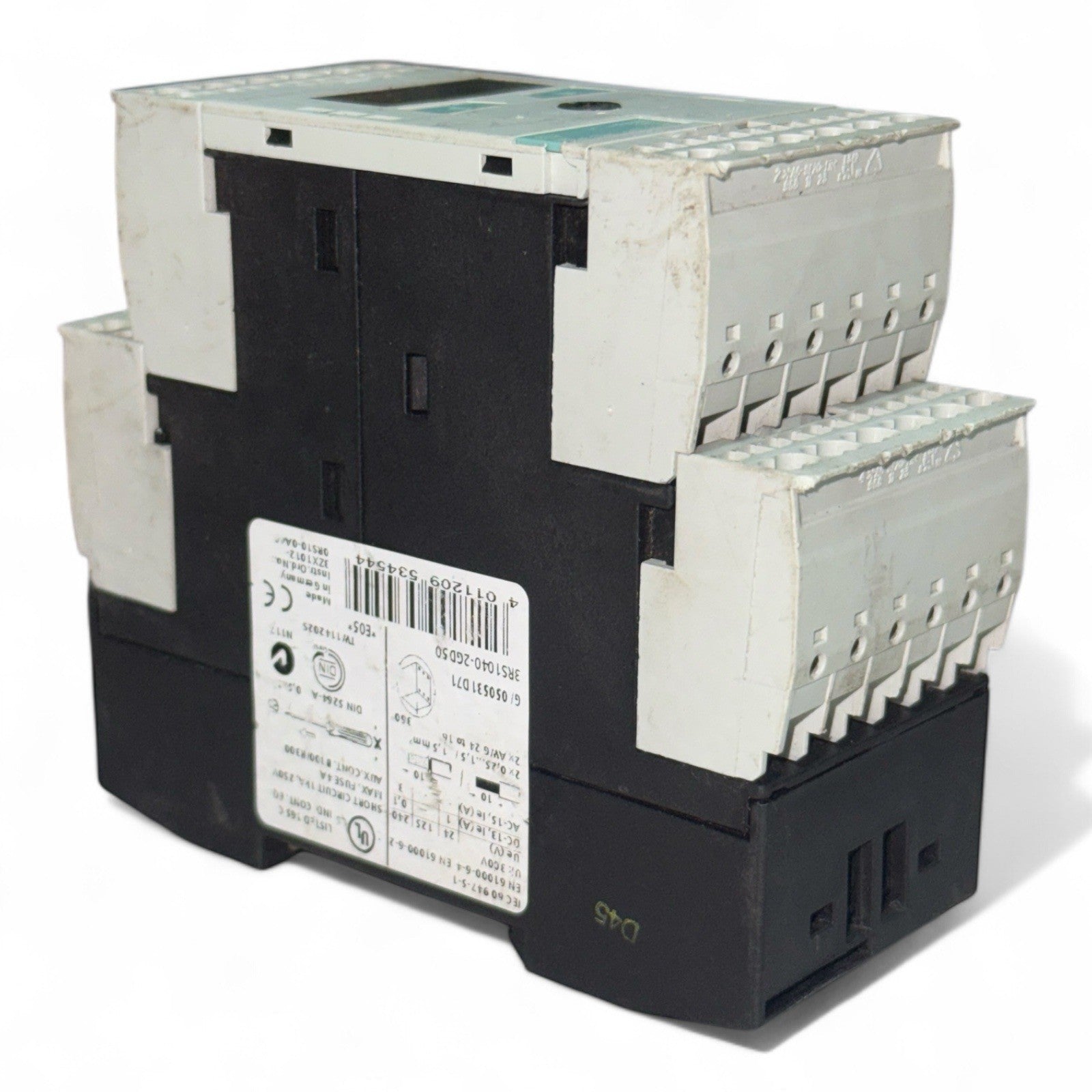 Siemens SIRIUS 3RS1040-2GD50 Monitoring Relay - Industrial Control Device