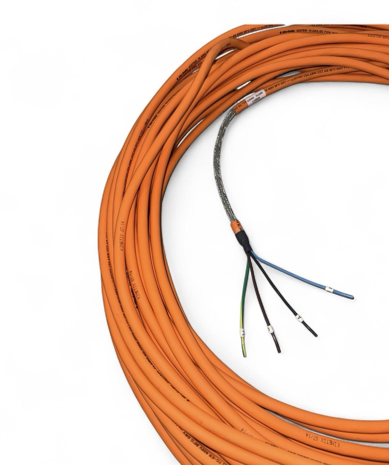 Allen-Bradley Bulletin 2090-CPWM7DF-16AA30 Servo Motor Power Cable 30Metre/600v