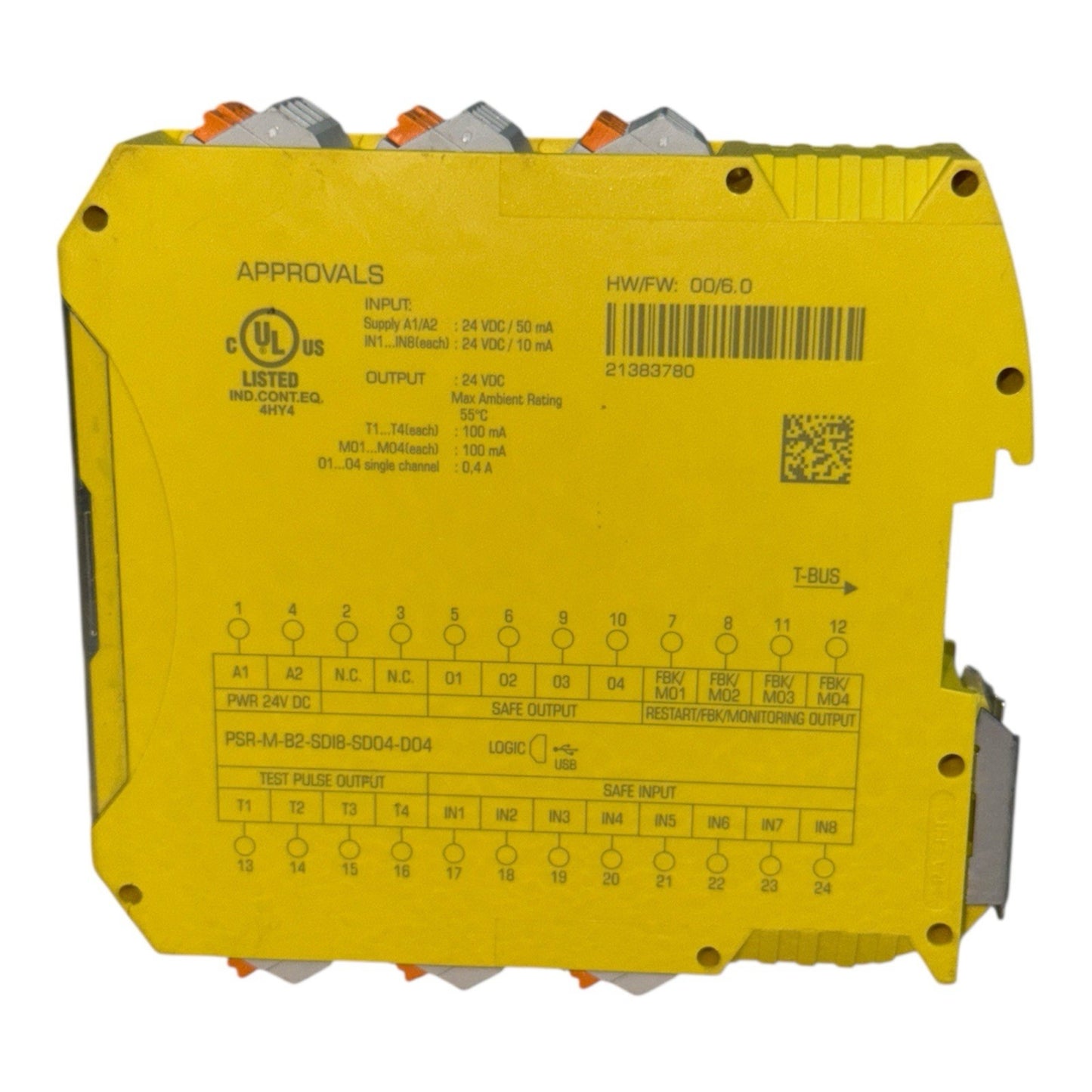 Phoenix Contact PSR-M-B2-SDI8-SDO4-DO4-PI Safety Relay 24V DC