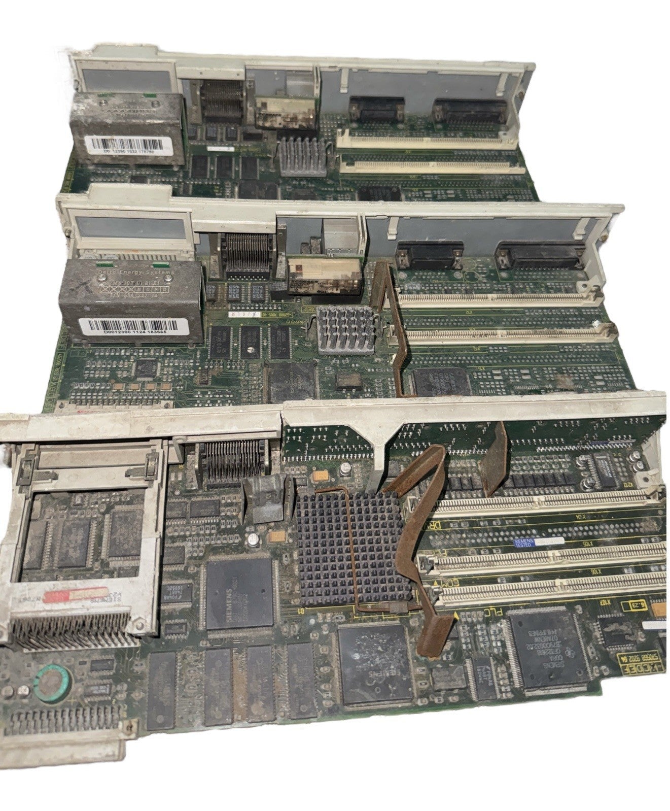 Lot of 9 Siemens Energy Systems WCT-PCMCI-B Circuit Boards P/N 504-229-TA