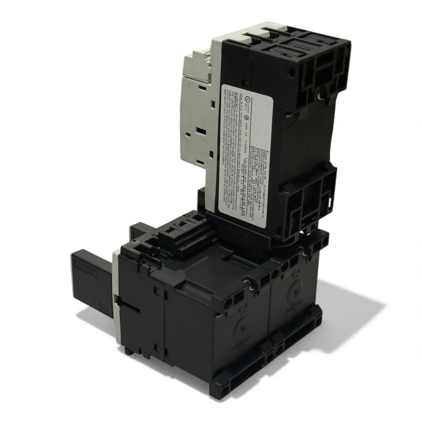 Siemens Sirius 3RV1011-1CA10 With 2 Pis 3RT1015-1BB42