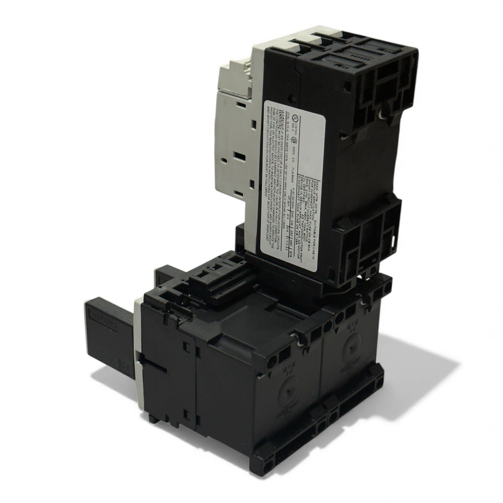 Siemens Sirius 3RV1011-1CA10 With 2 Pis 3RT1015-1BB42