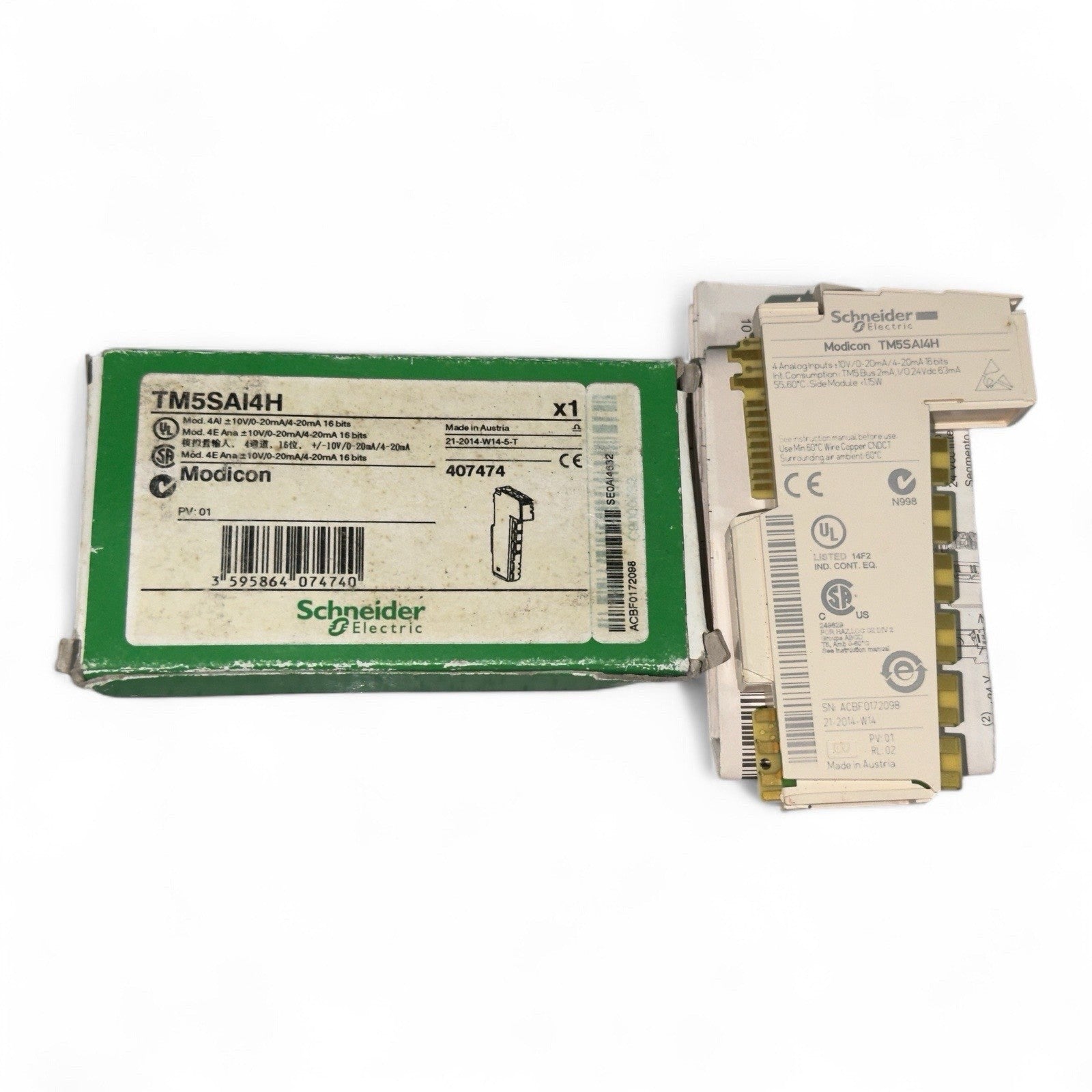 Schneider Modicon TM5SAI4H Modules 