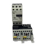 Siemens Sirius 3RV1011-1CA10 With 2 Pis 3RT1015-1BB42