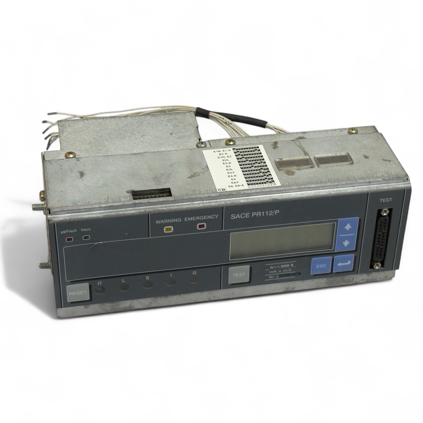 ABB SACE PR112/P LSIG 3200a TRIP UNIT MODULE