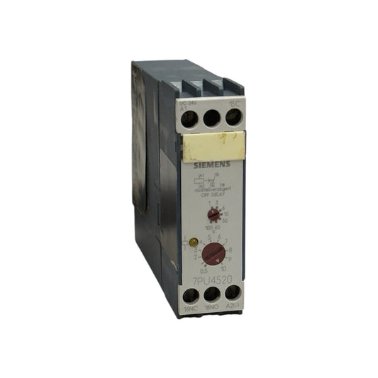 Siemens 7PU4520-2AB30 Time Relay - Made In Germany