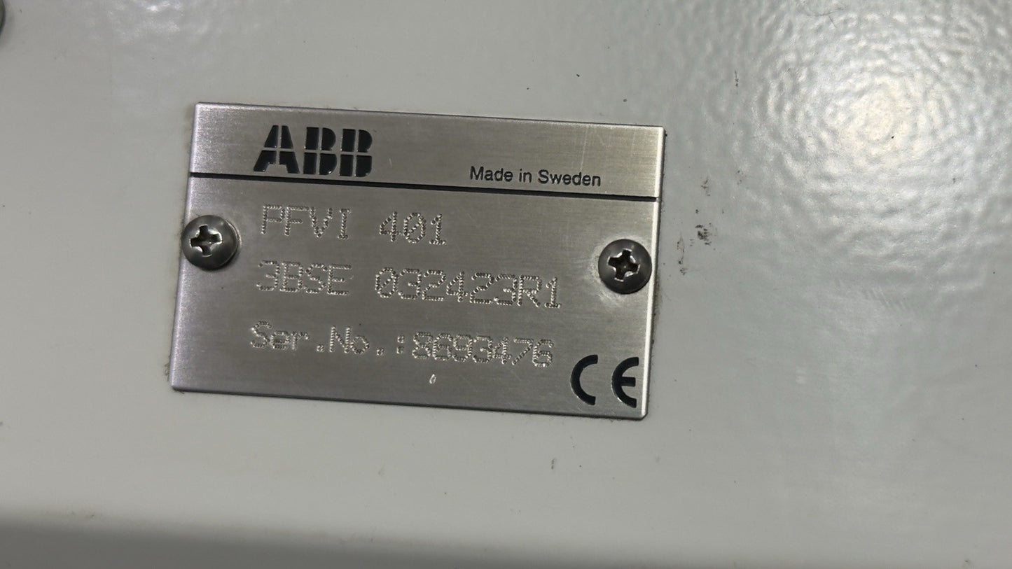 Abb PFVI 401 Millmate Excitation Unit - Quick Dispatch & Free Fast Ship With DHL