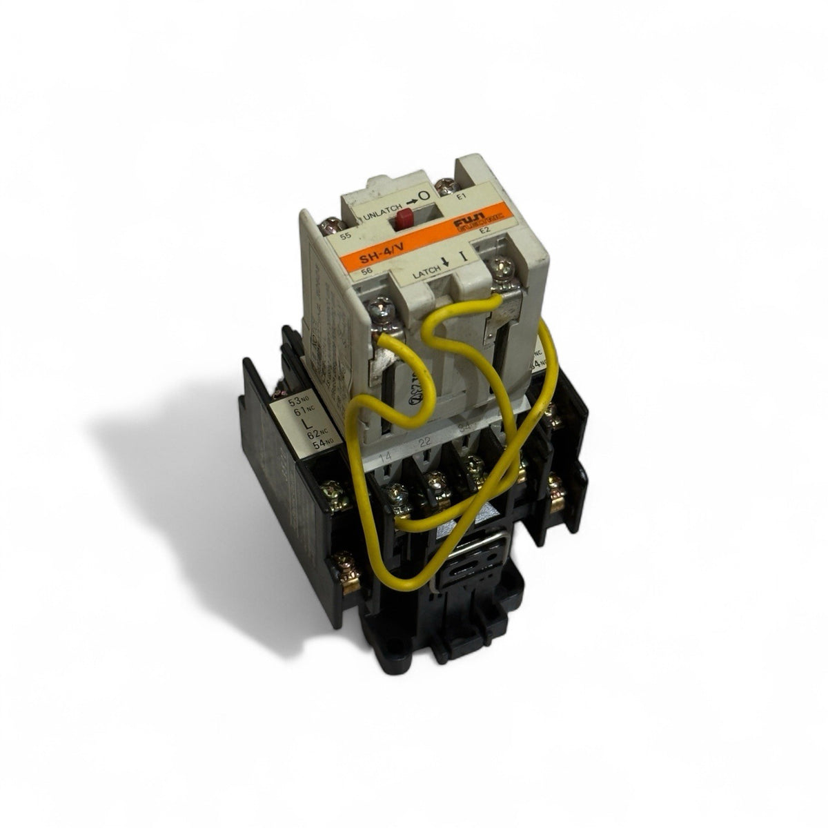 Latching Unit Fuji Electric SH-4/V Contact Auxiliary Relay Latch Unit SZ-V200 With S ...