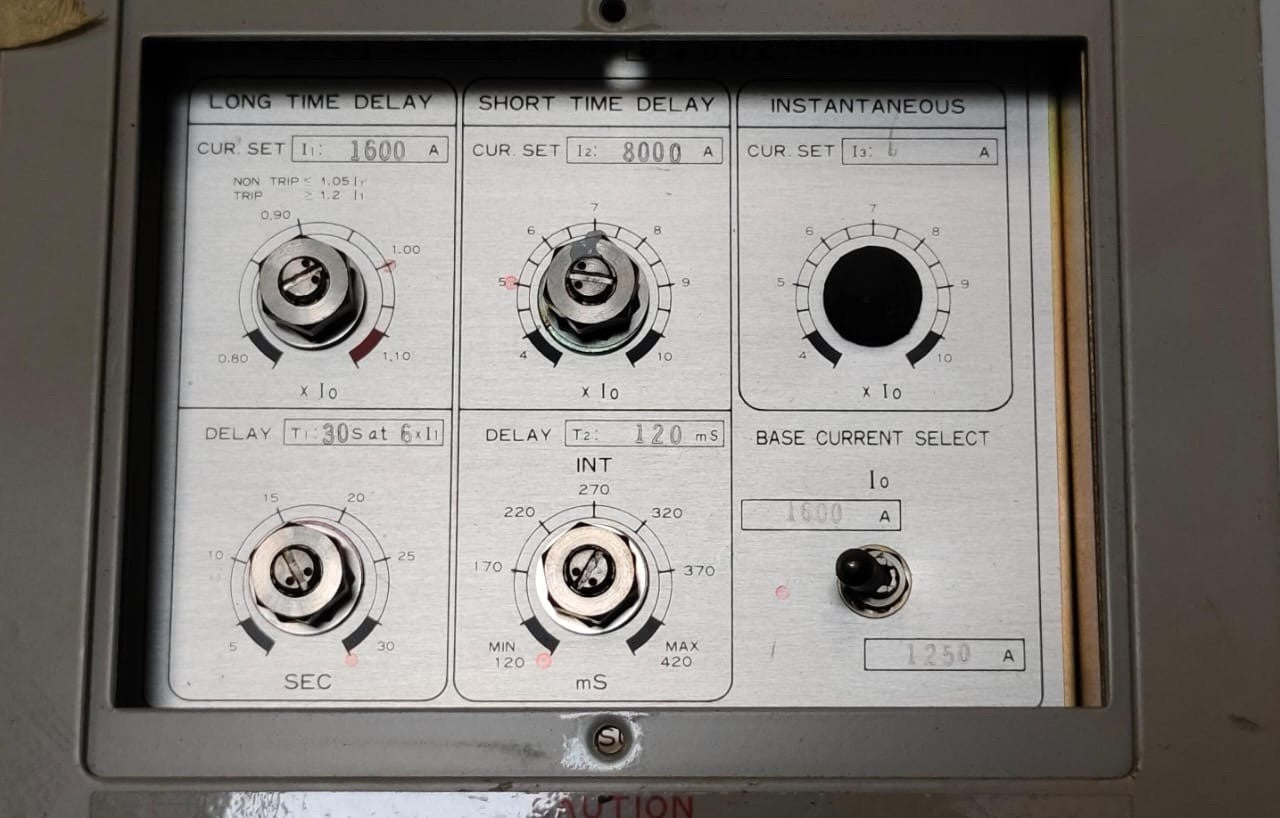 Terasaki Electric AP-16 Air Circuit Breaker 1600A 50-60Hz Ship’s Product