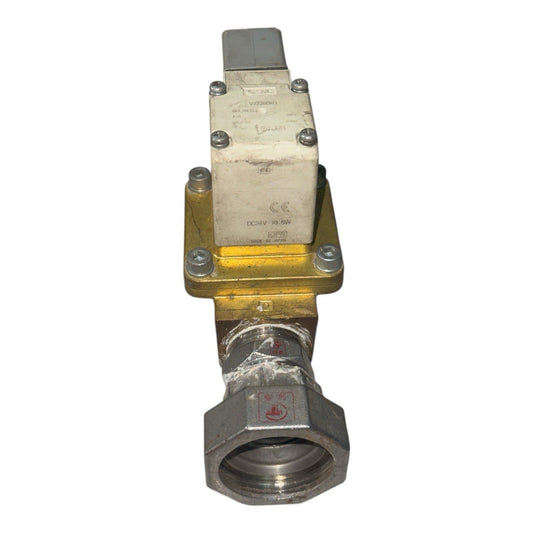 Brass Solenoid Valve DC 24V 1/2” NPT - Industrial Fluid Control