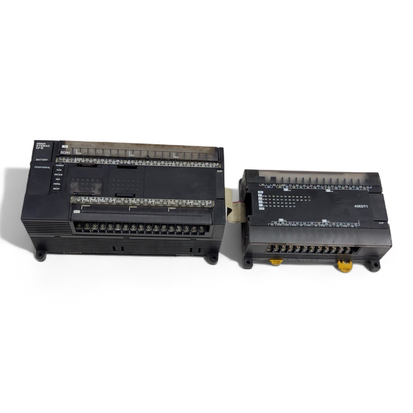 Omron CP1E-N60DT1-D PLC With CP1W-40EDT1 IN/OUT UNIT