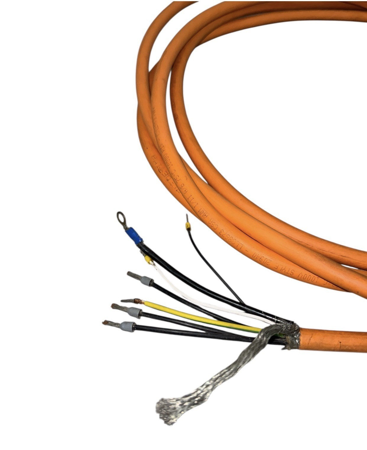 Schneider Motor Cable 10 Metre/ 1000Volt Servo Drive & Motor Cable - Unused