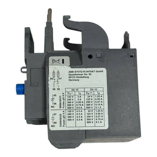 ABB TF42-4.2 Thermal Overload Relay 1SAZ721201R1035 3.1-4.2A Trip Class 10