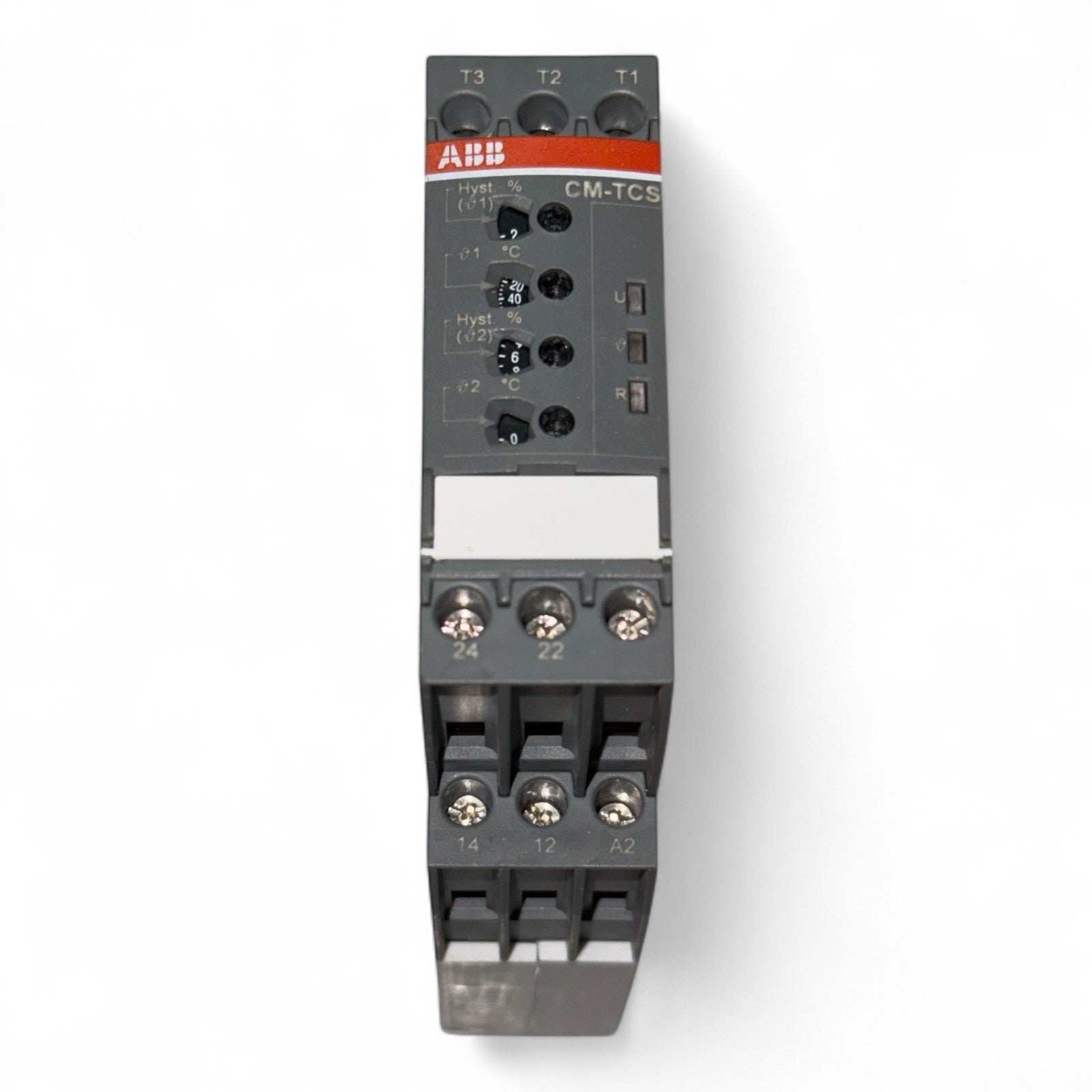ABB CM-TCS Temperature Monitoring Relay 1SVR730740R9300 PT100 0-200°C 24V - New
