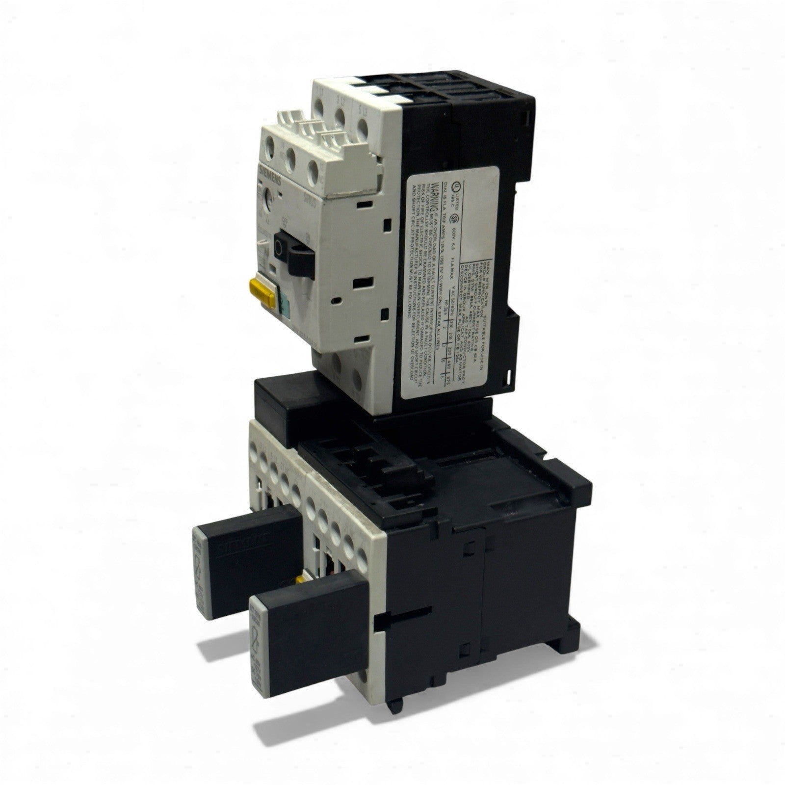 Siemens Sirius 3RV1011-1GA10 With 2 Pis 3RT1016-1AF02