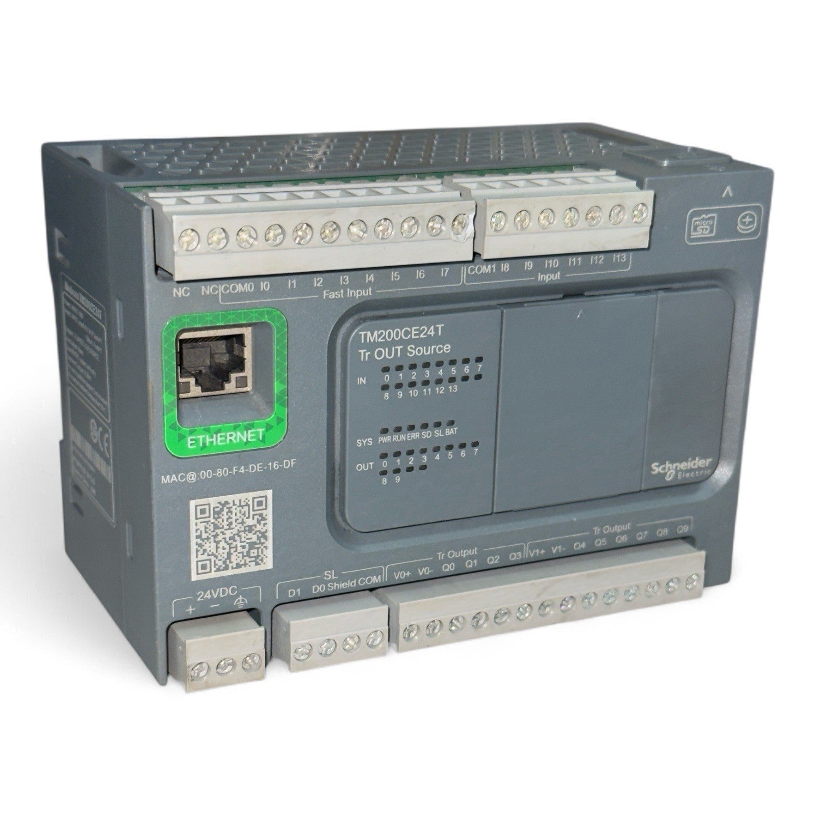 Schneider Electric Modicon TM200CE24T PLC 