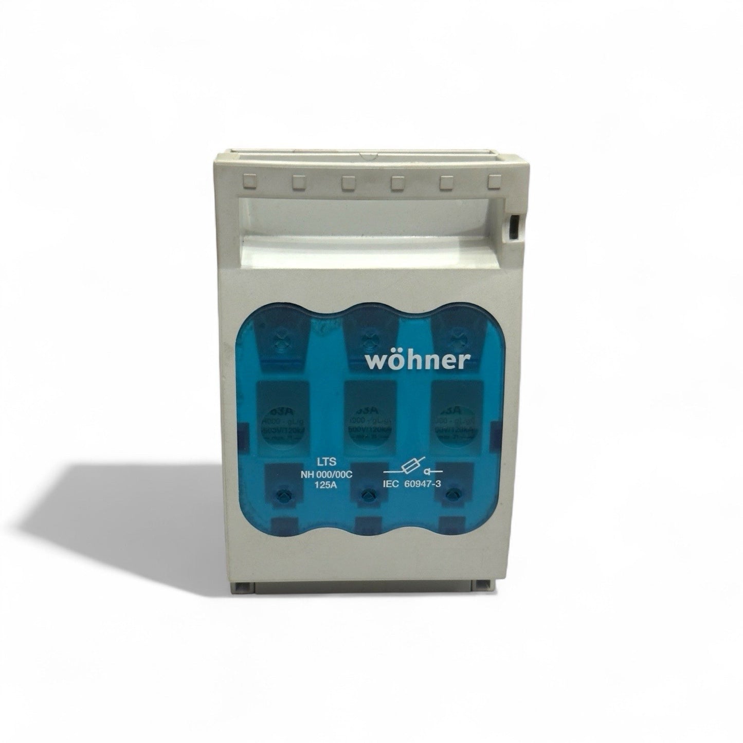 Wöhner LTS NH 000/00C Fuse Switch 125a With 63a Fuse