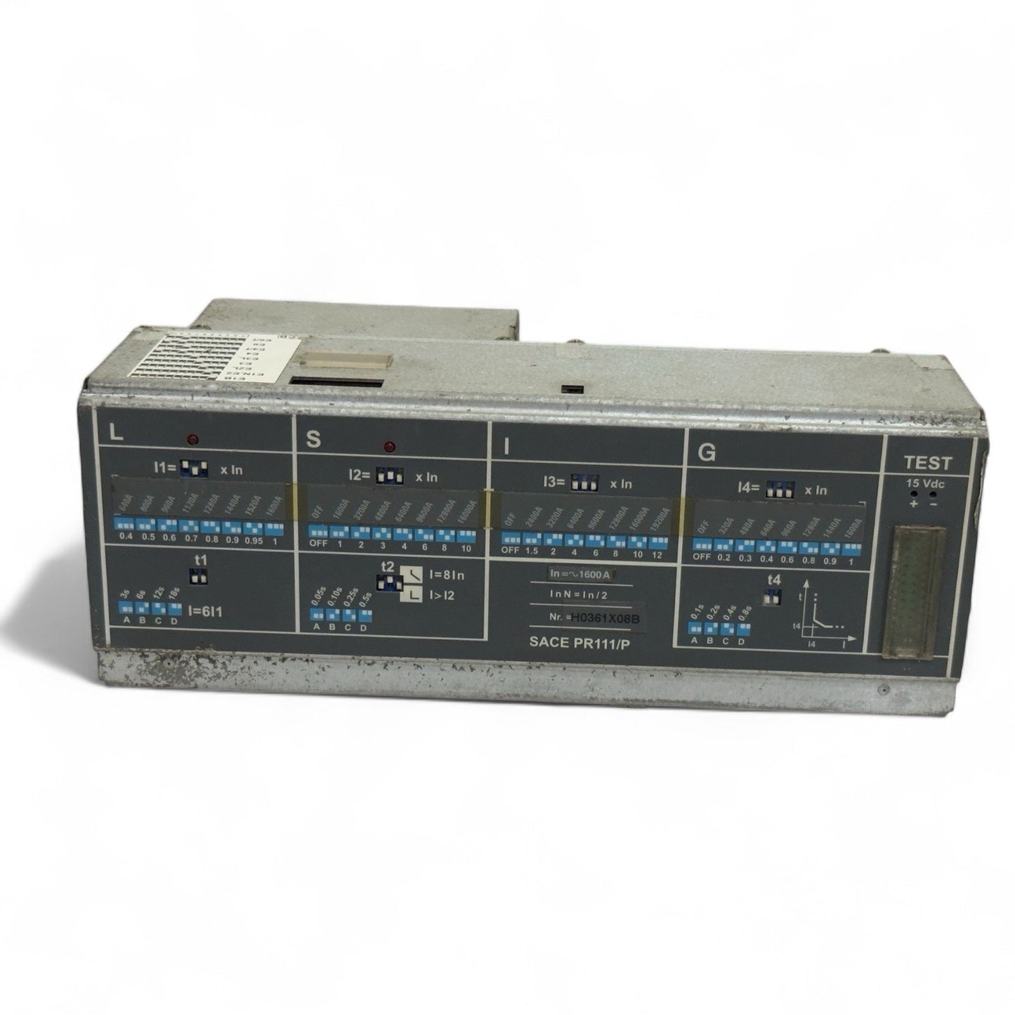 ABB SACE PR112/P LSIG 1600a TRIP UNIT MODULE