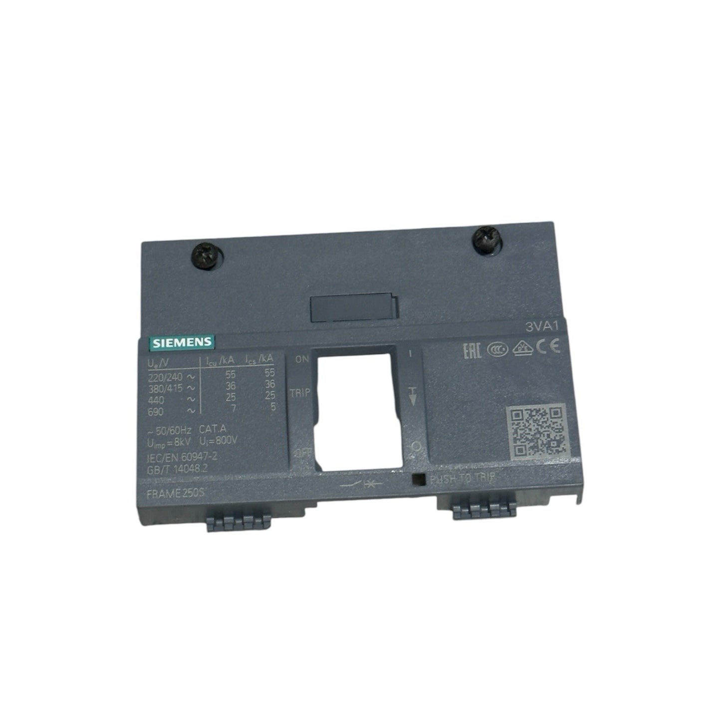 Siemens 3VA1 Molded Case Circuit Breaker Frames- 9 Pis Lot