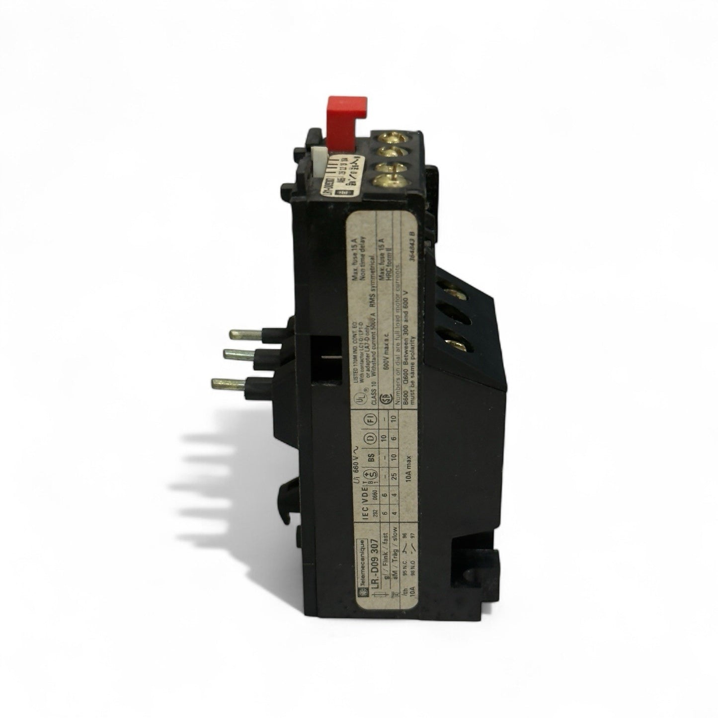 Telemecanique LR-D09 307 Relay- 1.6 To 2.50 Amper