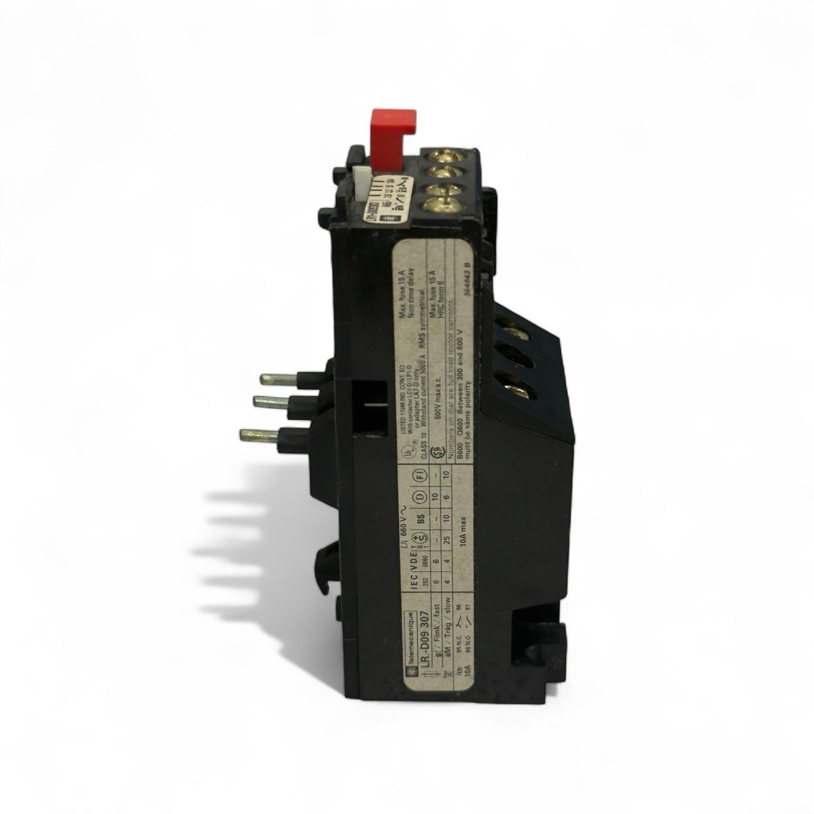 Telemecanique LR-D09 307 Relay- 1.6 To 2.50 Amper