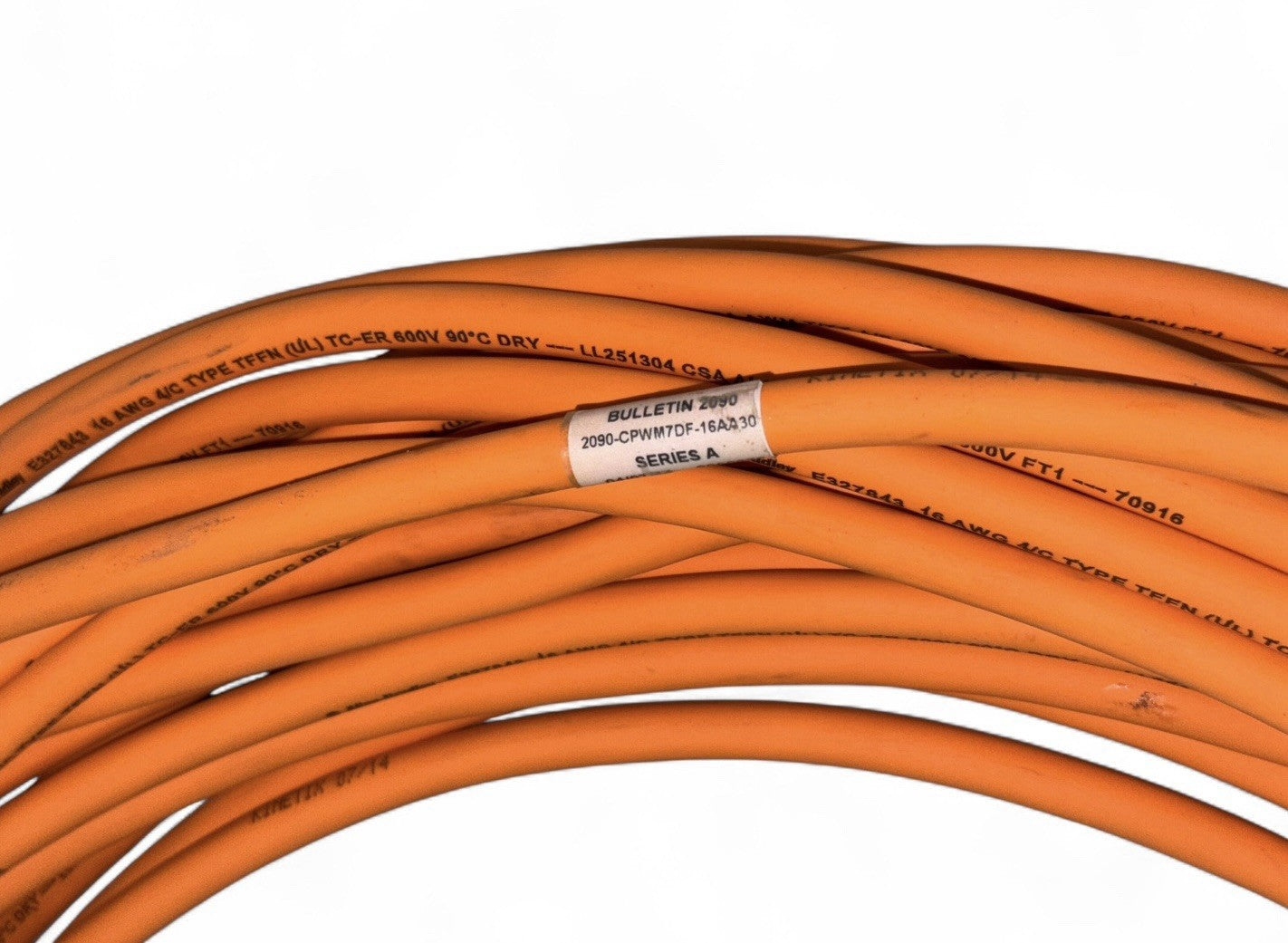 Allen-Bradley Bulletin 2090-CPWM7DF-16AA30 Servo Motor Power Cable 30Metre/600v