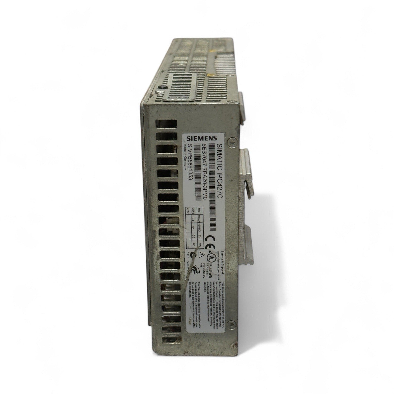 SIEMENS SIMATIC IPC427C MICROBOX PC 6ES7647-7BA20-3PM0