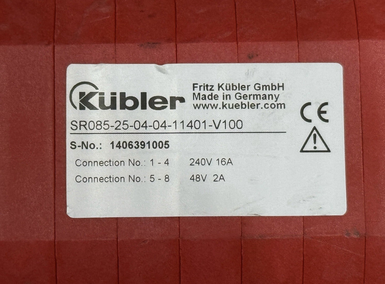 Kübler SRO85-25-04-04-11401-V100 Incremental Rotary Encoder
