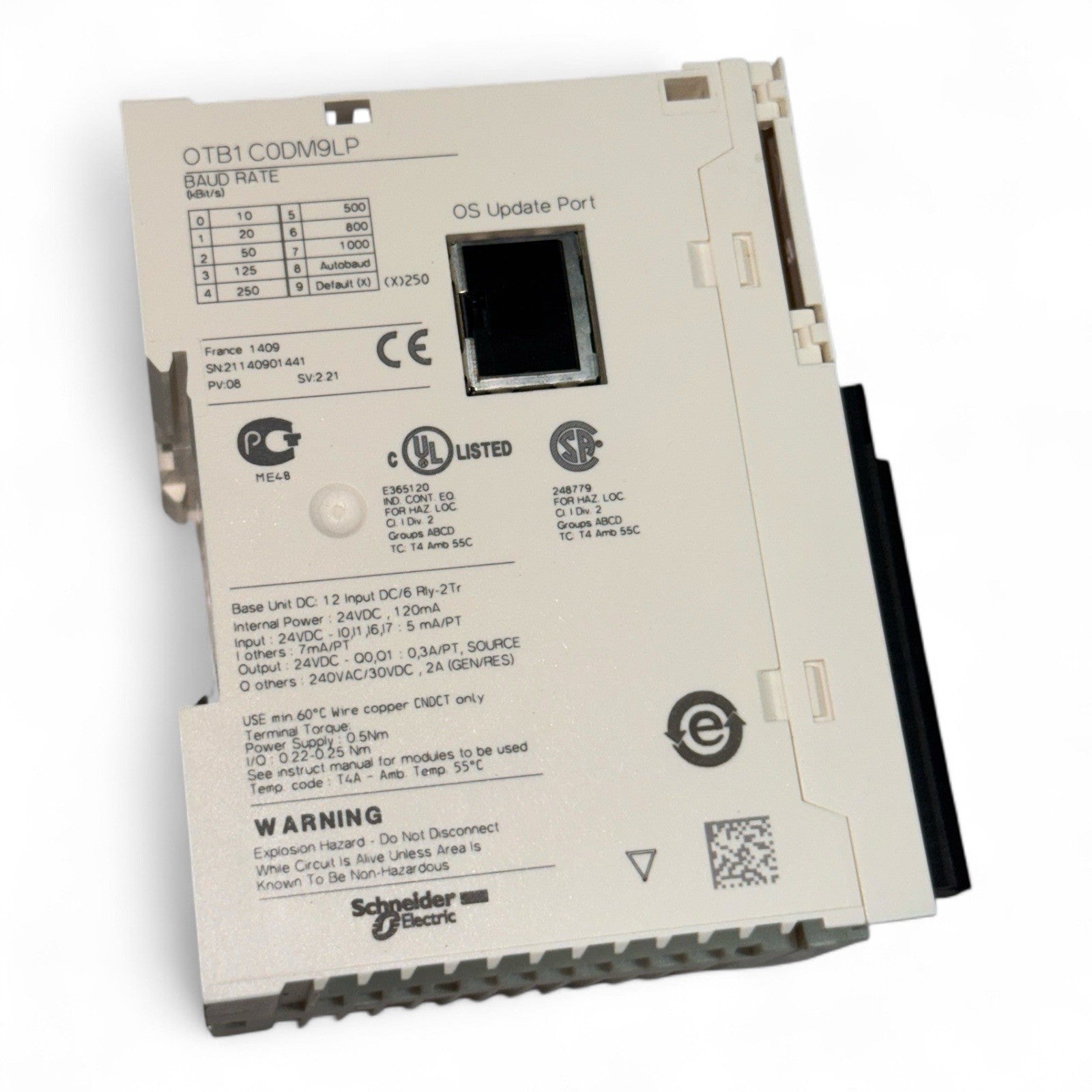 Schneider Electric OTB1C0DM9LP CANopen Interface Module(Shipping By DHL & Fedex)