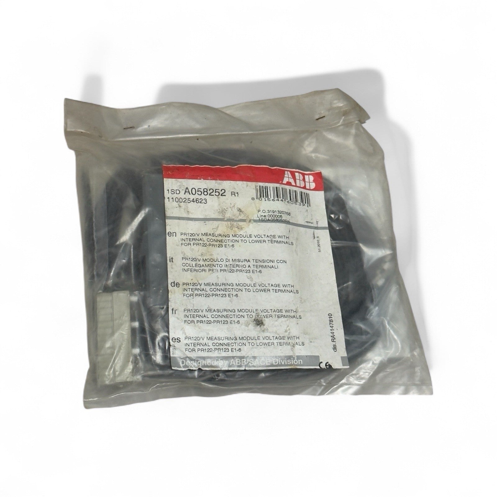 ABB 1SD A058252 R1 PR120/V Measuring Module