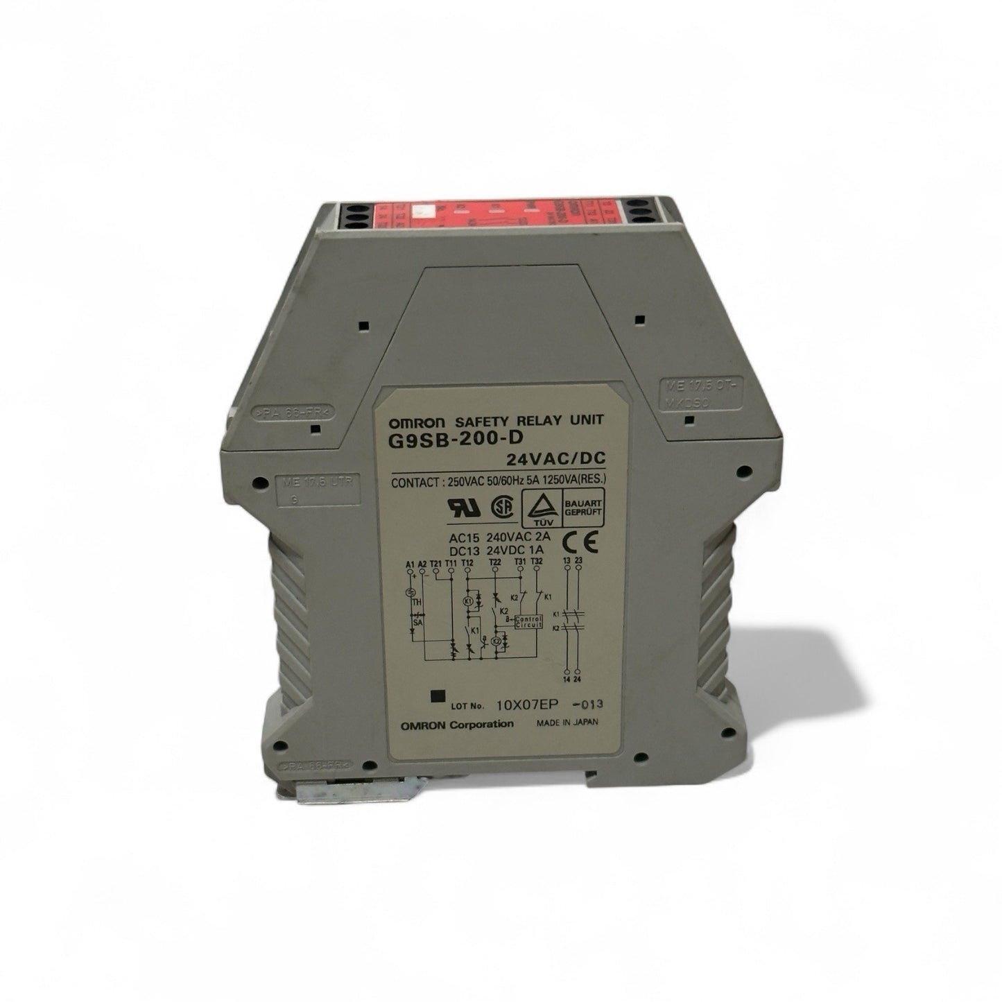 OMRON SAFETY RELAY UNIT G9SB-200-D