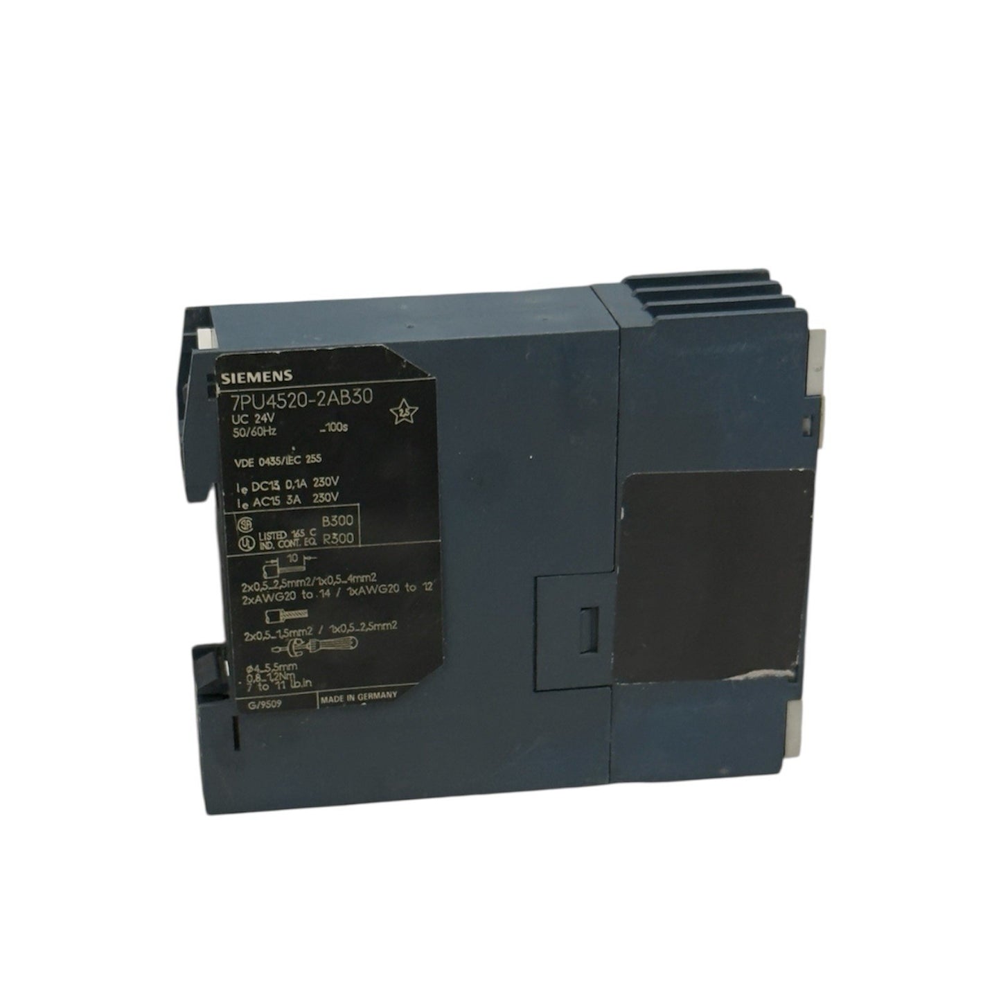 Siemens 7PU4520-2AB30 Time Relay - Made In Germany