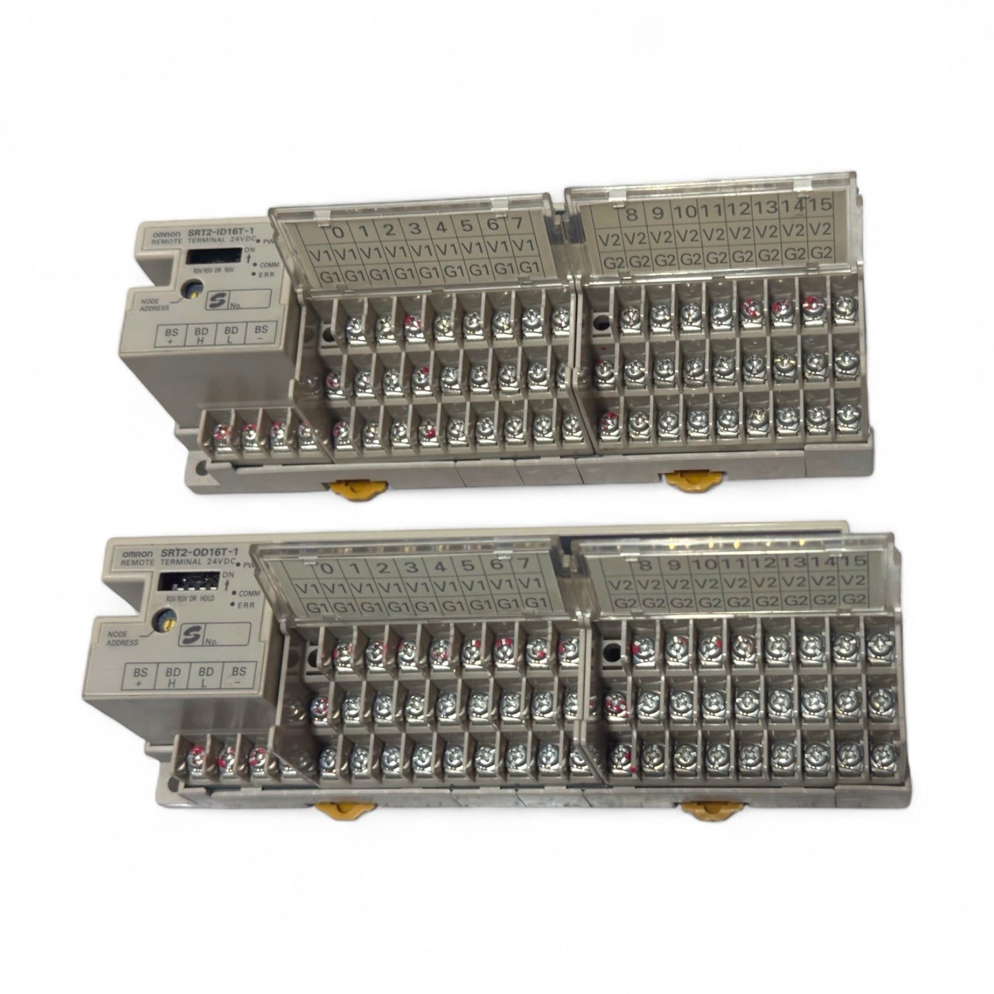Omron IN SRT2-ID16T-1 & OUT SRT2-OD16T-1 Remort Terminal