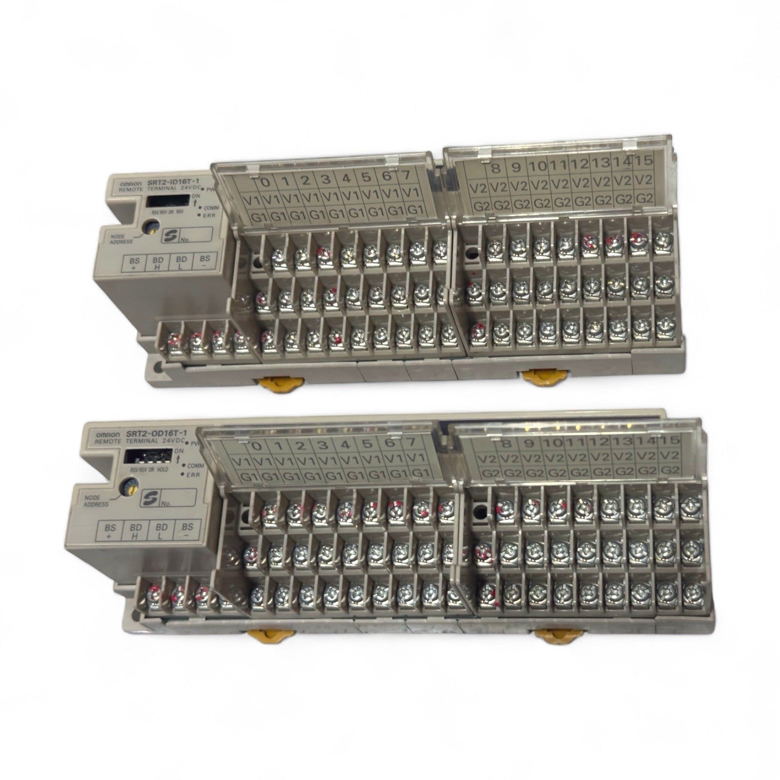 Omron IN SRT2-ID16T-1 & OUT SRT2-OD16T-1 Remort Terminal