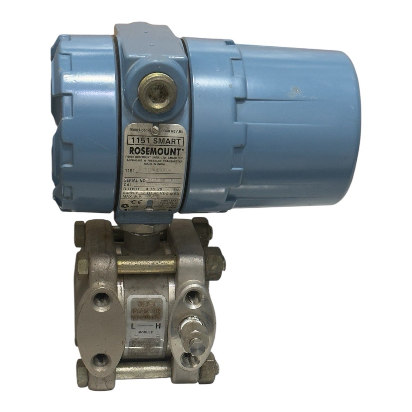 Rosemount 1151 Smart Pressure Transmitter 